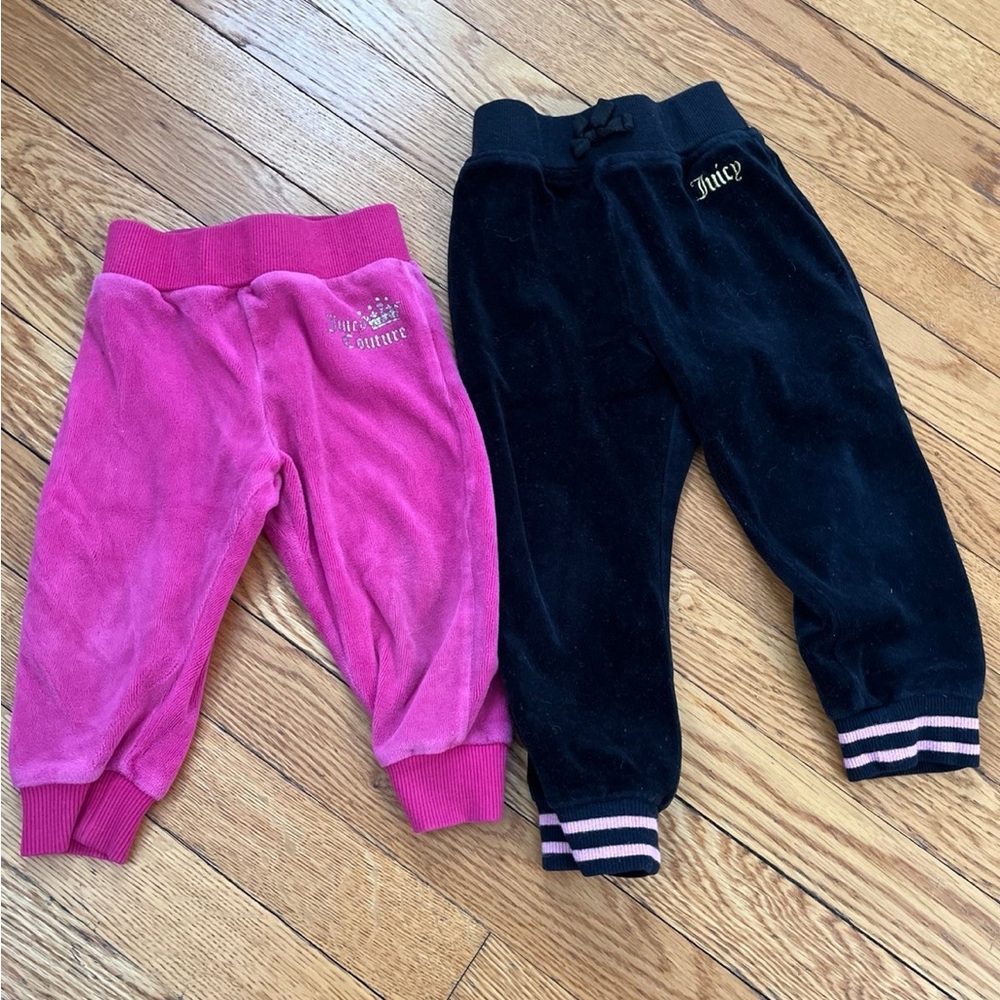 Juicy Couture Joggers Velour Pants Sweats Sweatpants